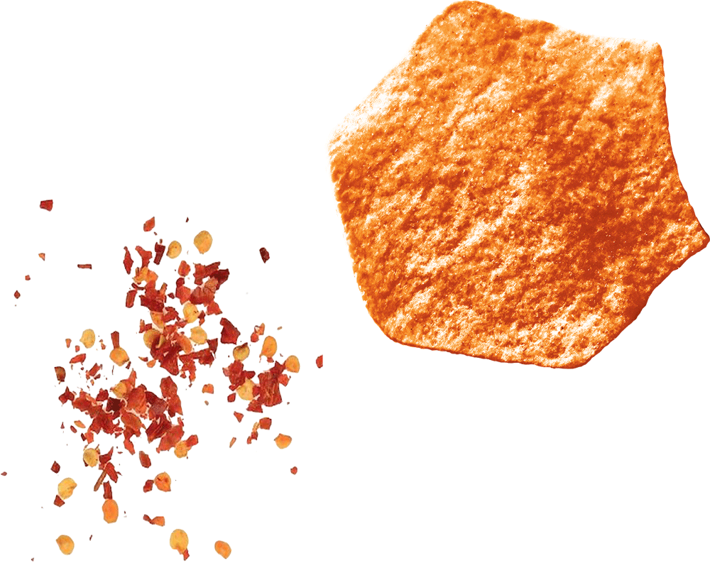 Baked Potato Chips right snack