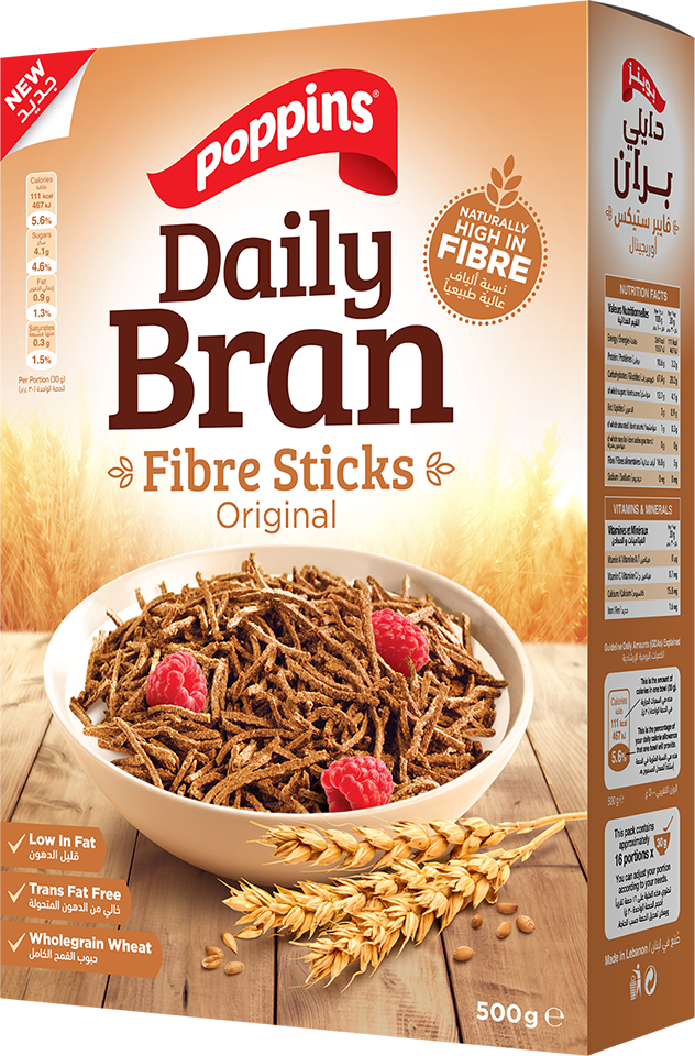 Daily Bran Fiber Sticks