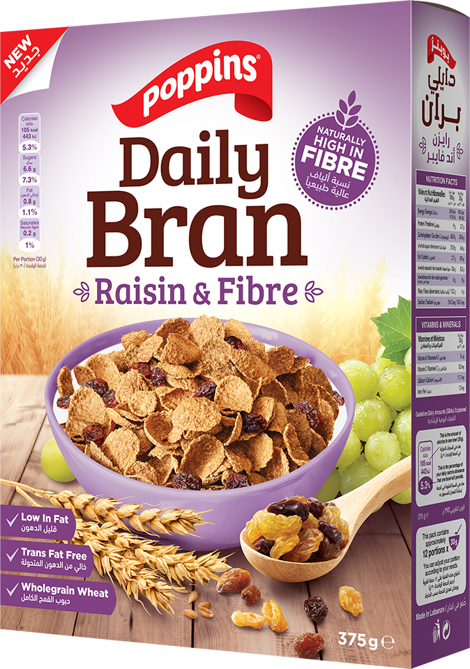 Daily Bran Raisin & Fiber