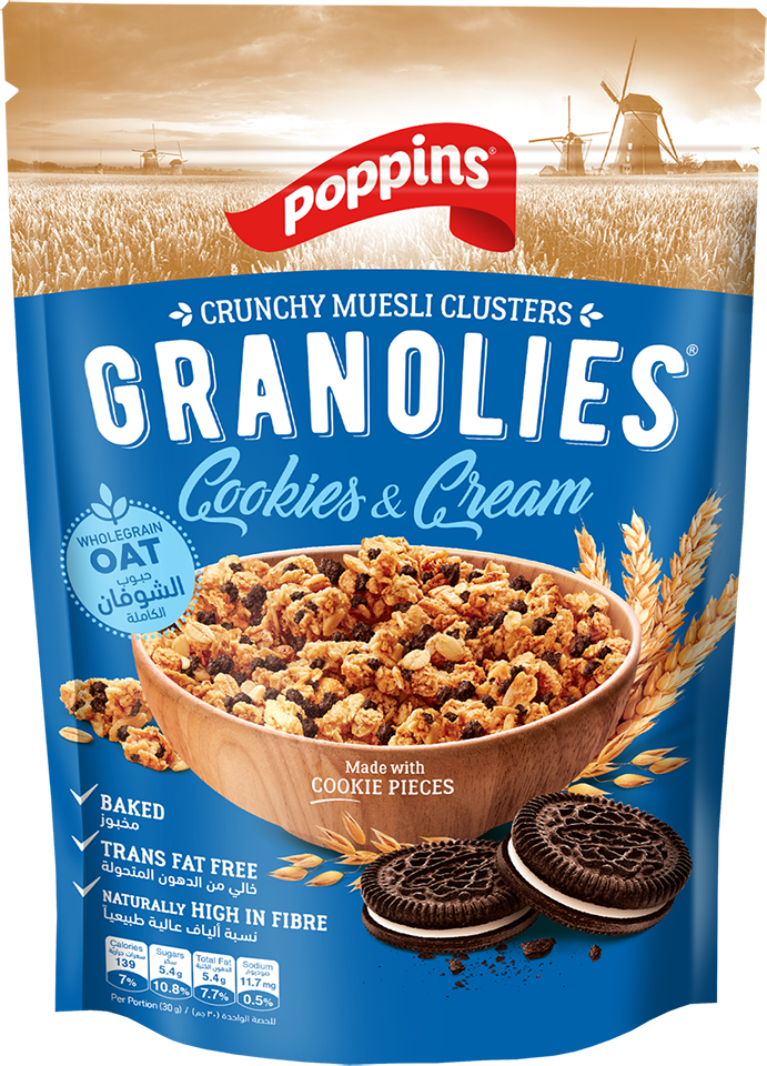 Granolies Cookies & Cream